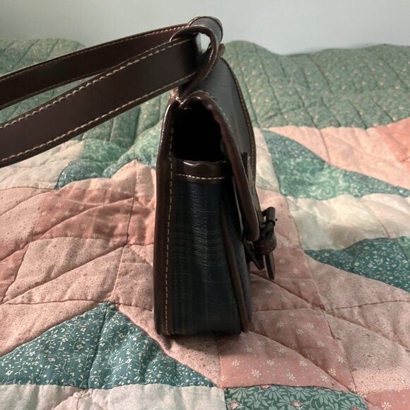 Vintage Esprit Mini Belt Bag Bum Bag Fanny Pack Crossbody Plaid 90s Grunge - Picture 5 of 13